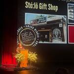 Nordina Newton with Stó:lō Gift Shop accepts the award for Indigenous Business of the Year during the 2025 Business Excellence Awards on Jan. 31, 2026. (Jessica Peters/ Chilliwack Progress)